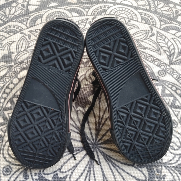 KENZO kids floral embroidered hi top sneakers 32 - Picture 9 of 12